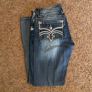[Rock Revival] Joshua Relaxed Straight Denim 34L